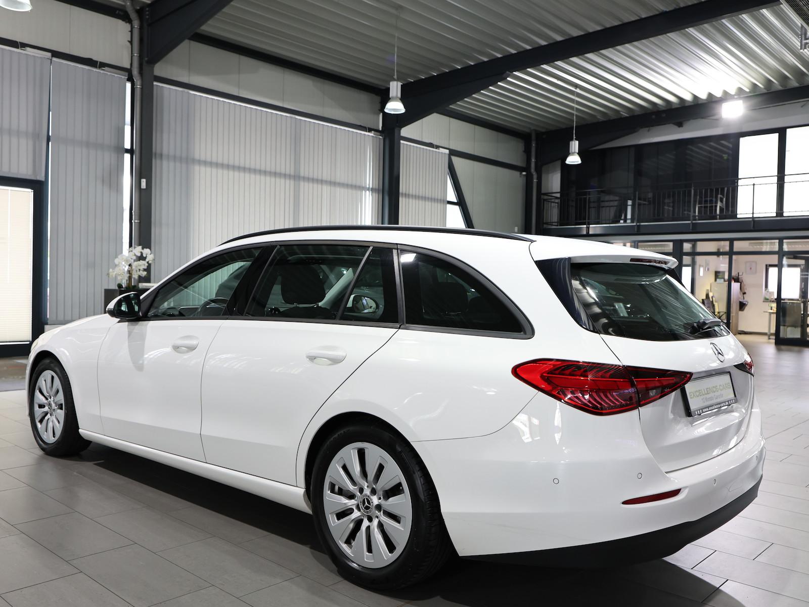 Mercedes-Benz C-Class d T BUSINESS WHITE / DISTRONIC+SPUR+TOTWIN, миниатюра 9
