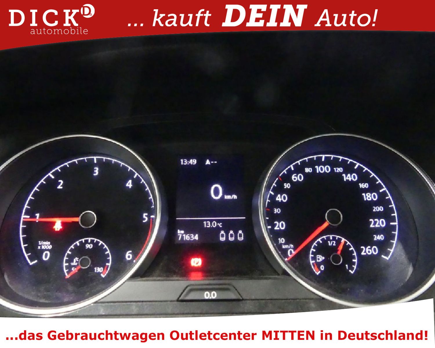 Fahrzeugabbildung Volkswagen Golf VII V 1.6d Comfortline ACC/NAVI/STANDHZ/8Fa