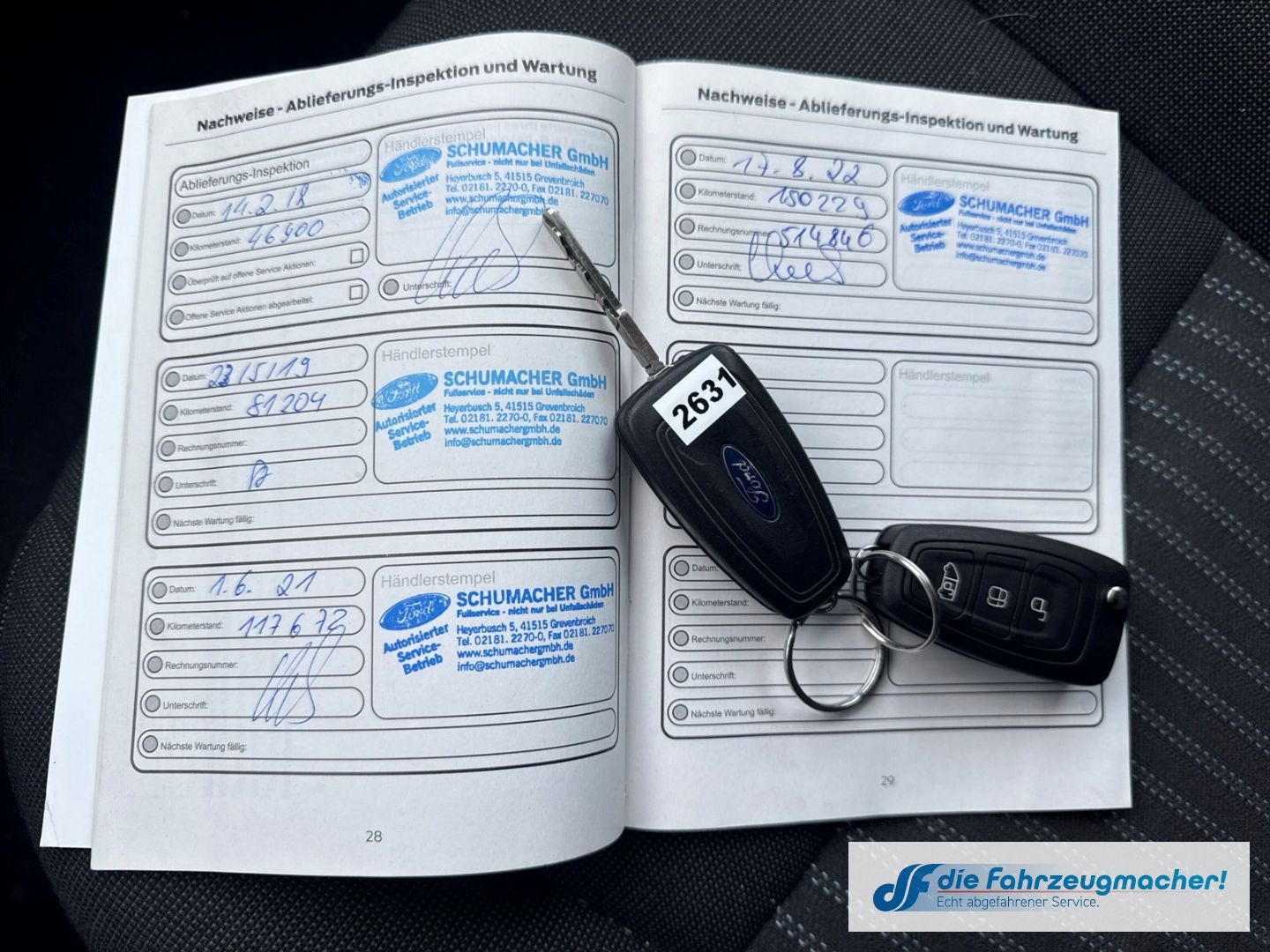 Fahrzeugabbildung Ford Transit Kombi 350 L3 2.2 TDCi DPF *2631 *KLIMA *