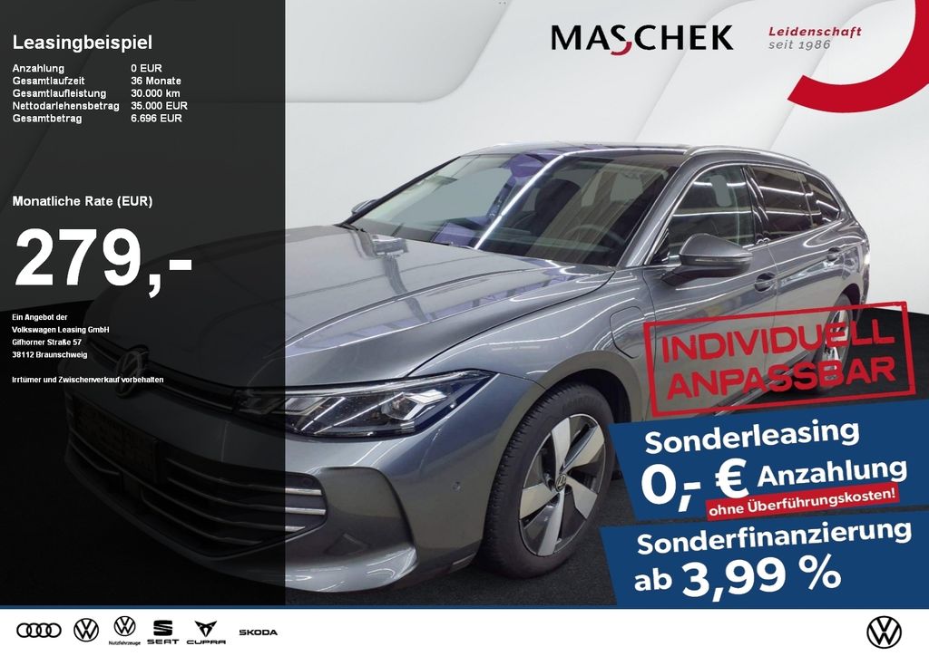 Volkswagen Passat Business 1.5 eHybrid Navi AHK HUD RearVie