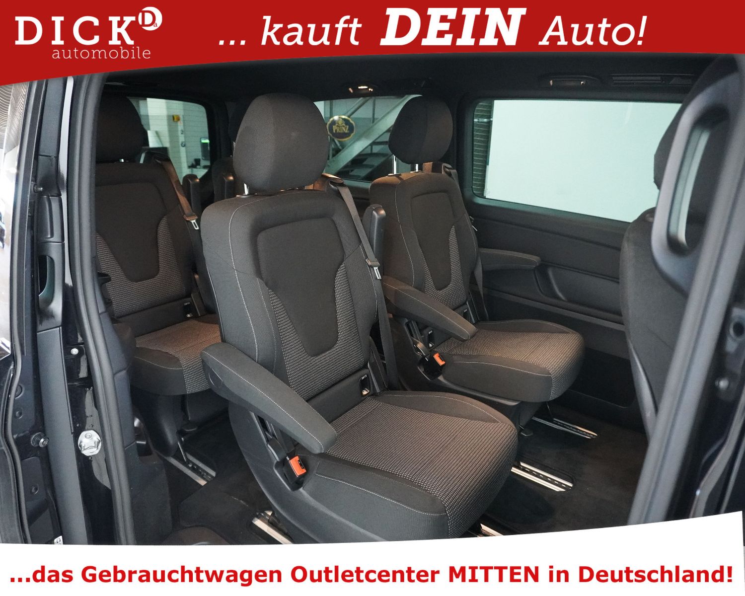 Fahrzeugabbildung Mercedes-Benz V300d 2X AMG Line LANG >NIGHT+NAV+LED+KAM+SHZ+19