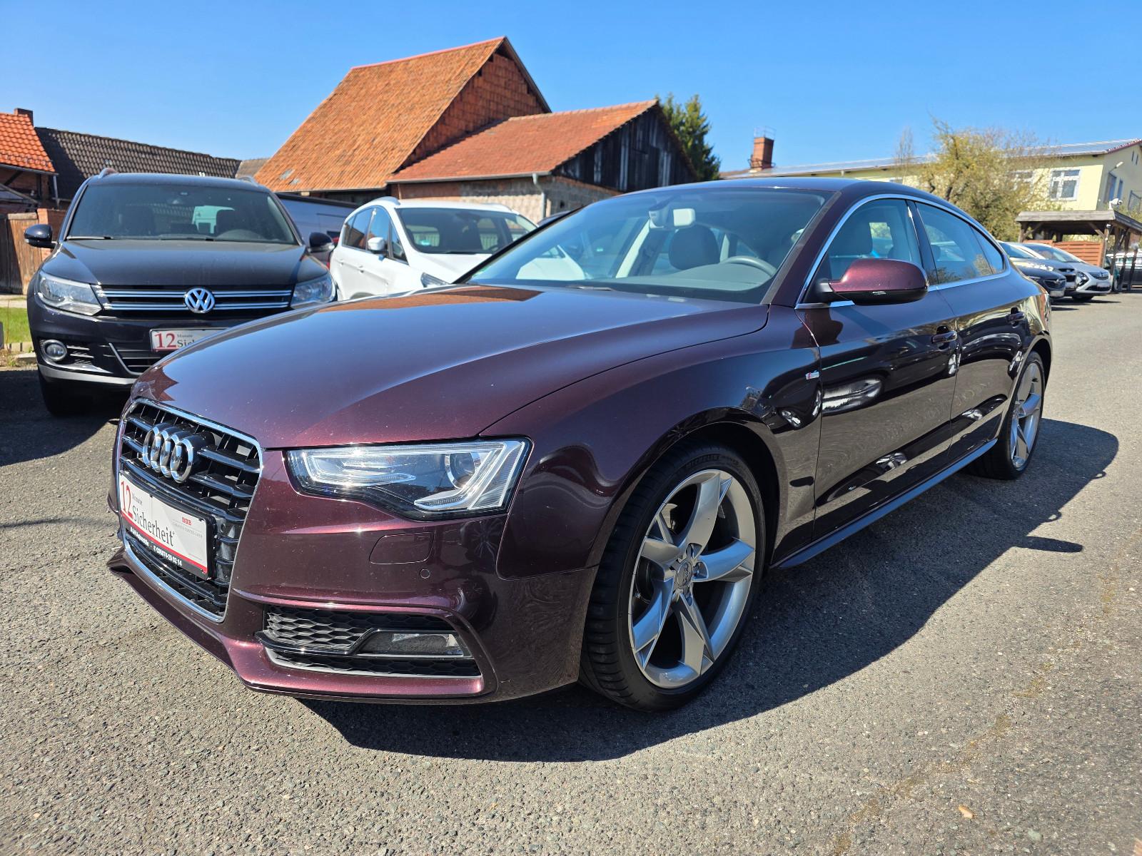 Audi A5 Sportback S-Line-Xenon-Leder-SHZ  Keyless-GO