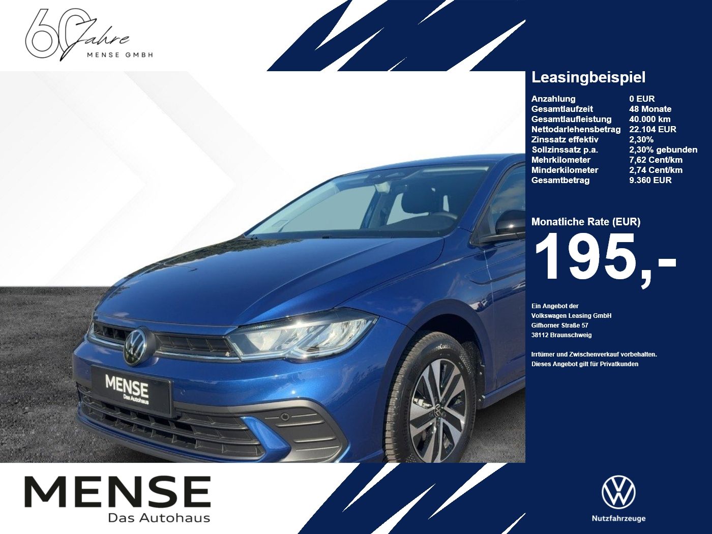Volkswagen Polo ENERGY 1.0 l 5-Gang GJR, Kamera, Cockpit Pr