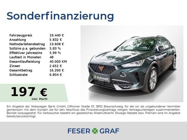 CUPRA Formentor 1.4 TSI e-Hybrid DSG ACC/Sitzheizung
