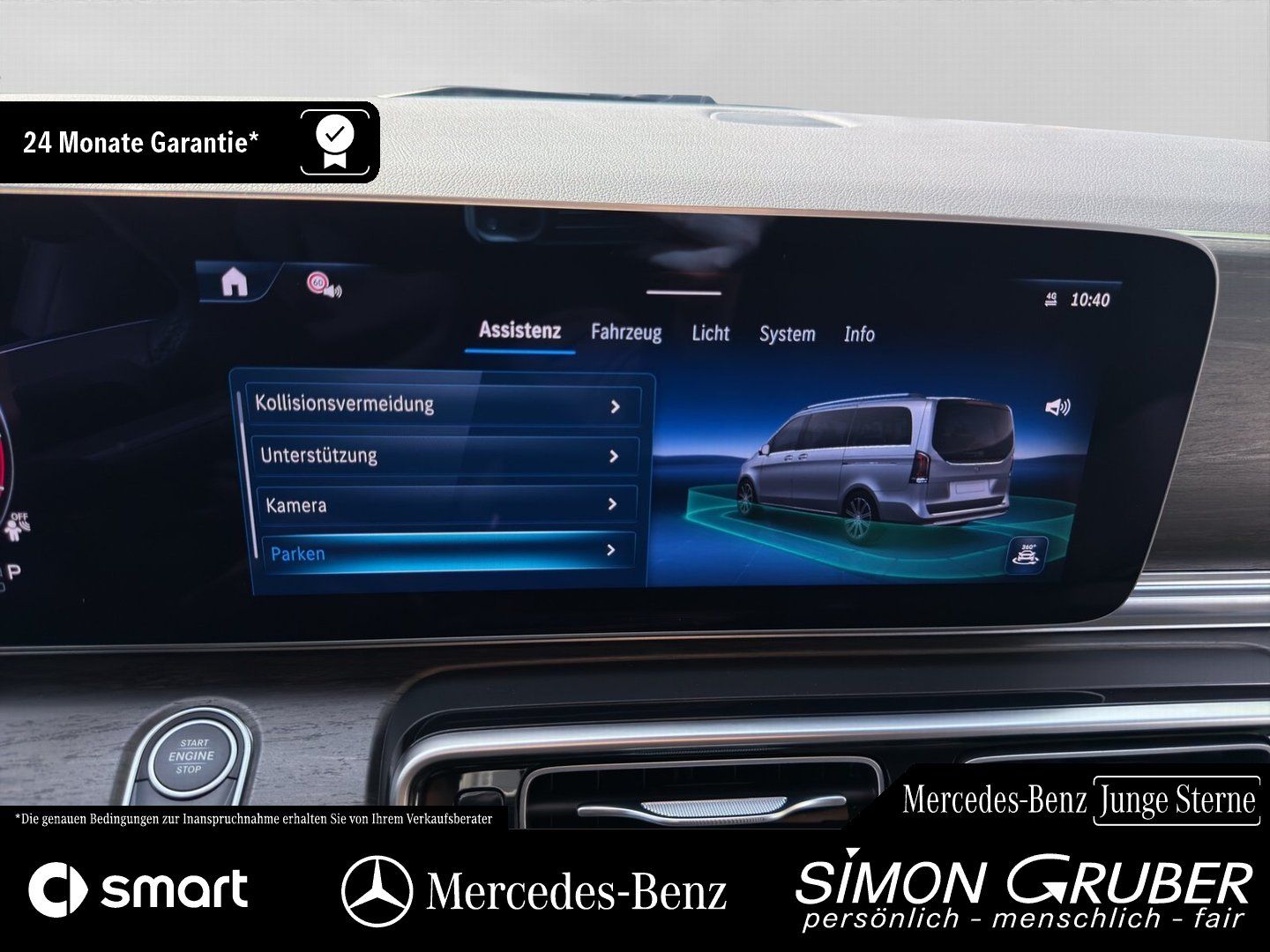 Fahrzeugabbildung Mercedes-Benz V 300 d 4M AVANTGARDE Extralang 8Sitze Standhzg