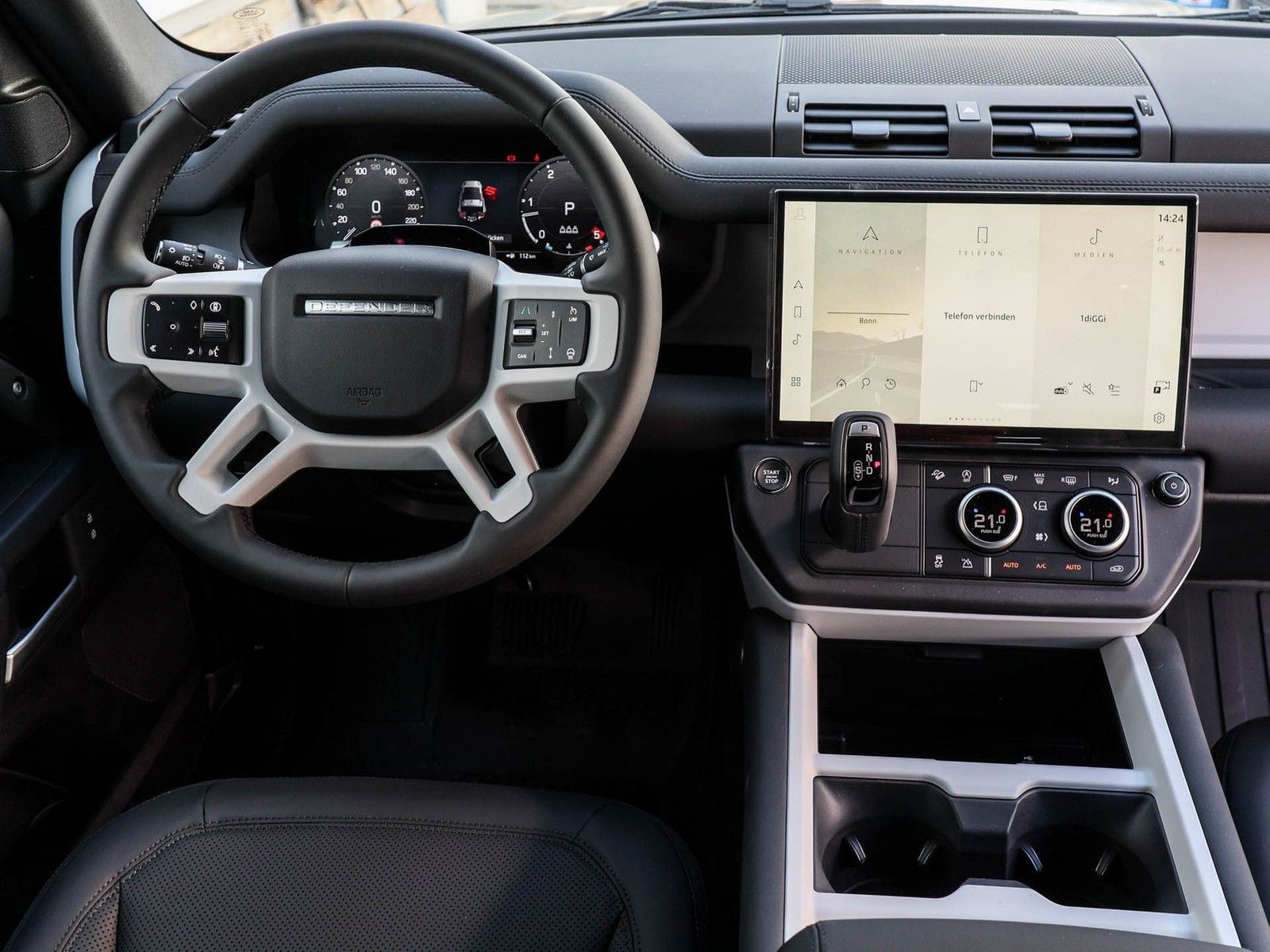 Land Rover Defender 90 S mit festen Trittbrettern 19 lM bl foto 4