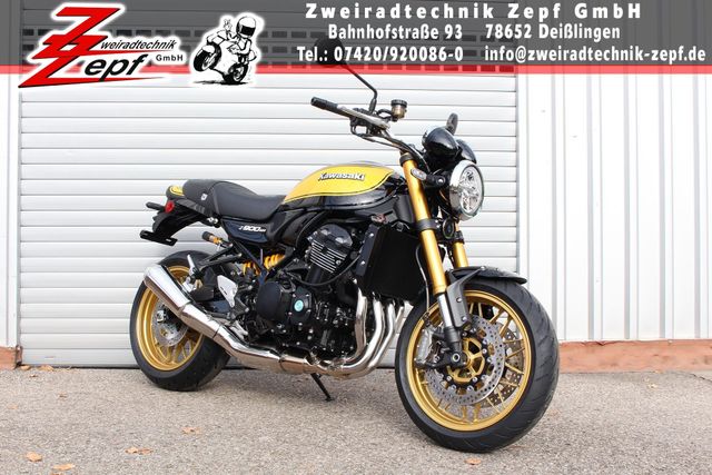 Kawasaki Z900 RS SE Öhlins und Brembo Monobloc Zangen