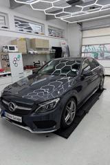 Mercedes-Benz C 250 AMG HUD Burmester Standhz - graue Mercedes-Benz C 250