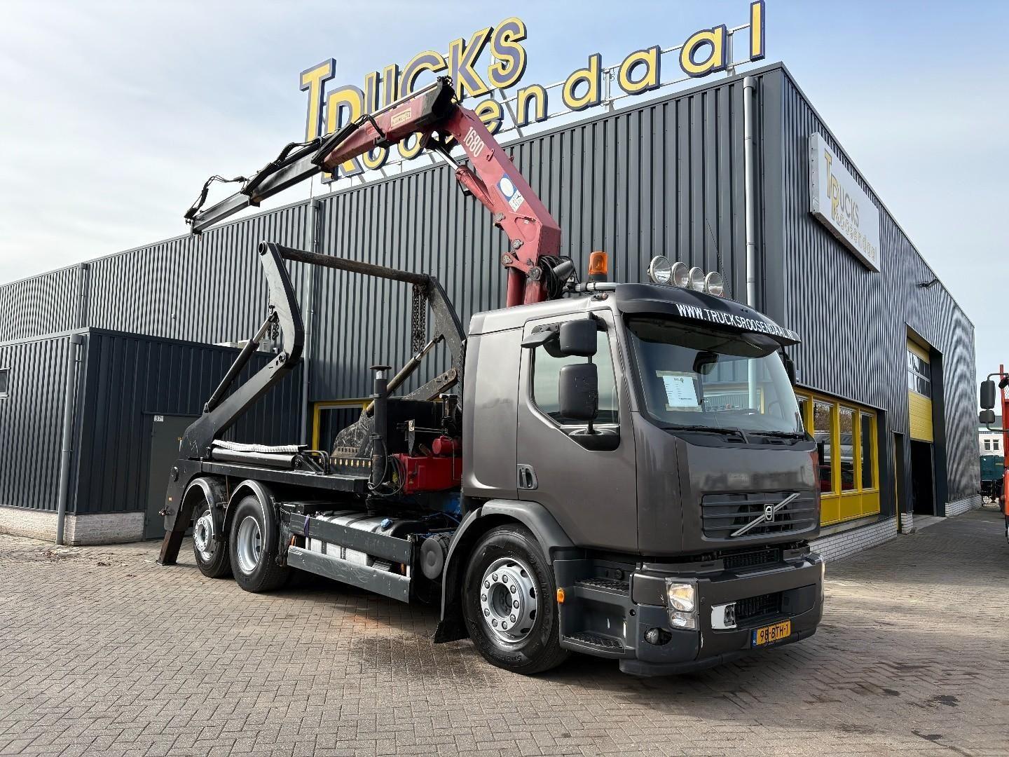 Volvo FE 330 + HMF 1680 + 6x2 + Containersystem