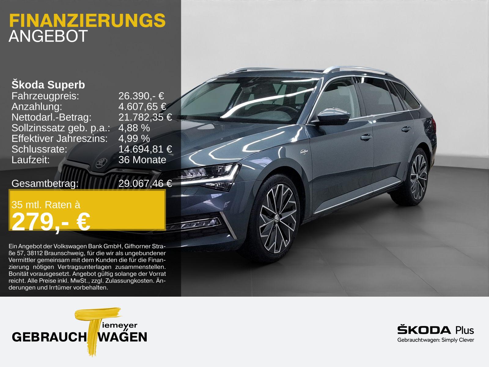 Skoda Superb Combi 2.0 TDI DSG L+K MATRIX ST.HEIZ PANO