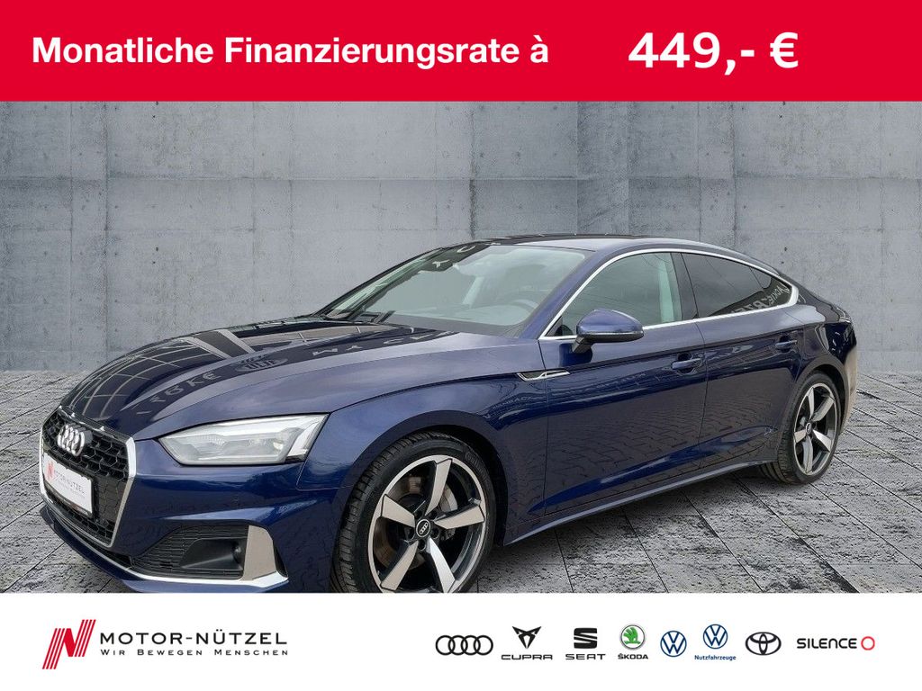 Audi A5 Sportback 45TFSI QU S-TR ADVANCED LED+NAV+B&O