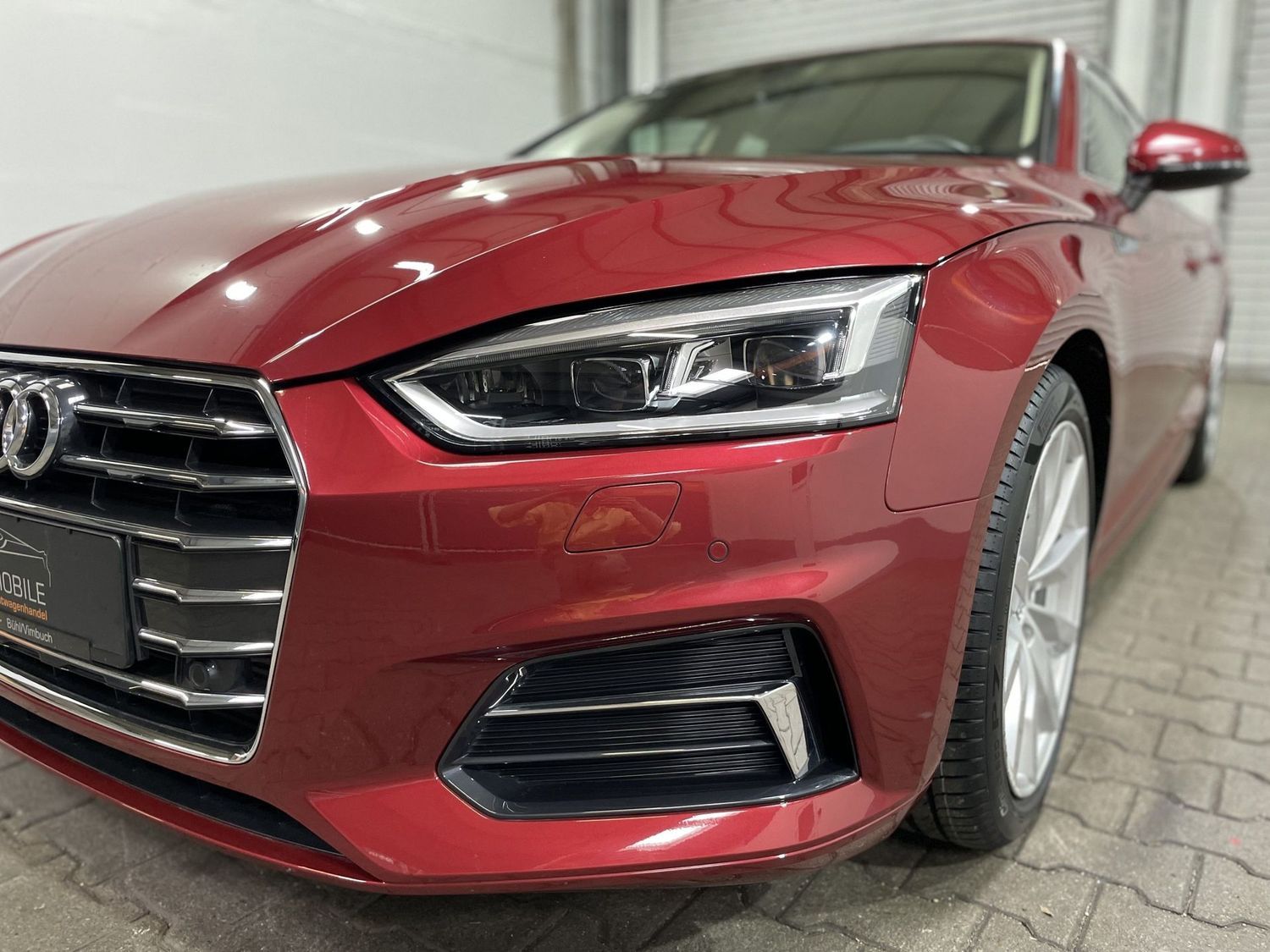 Fahrzeugabbildung Audi A5 Sportback design #Matrix#Virtual#Leder