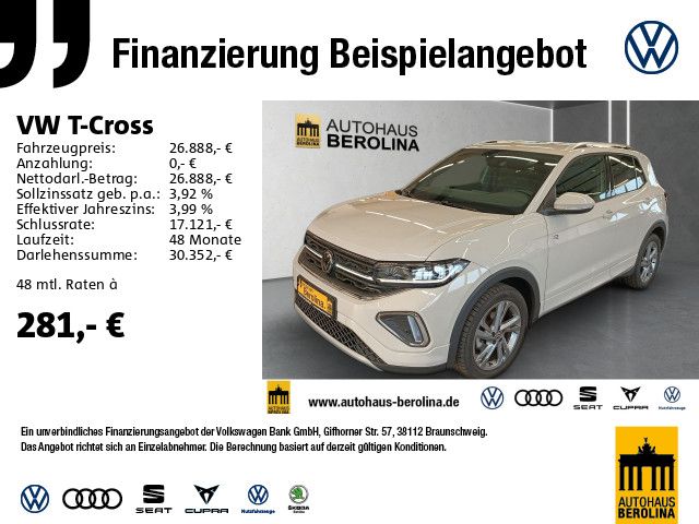 Volkswagen T-Cross 1.5 TSI R-Line DSG *AHK*ACC*NAV*R-CAM*