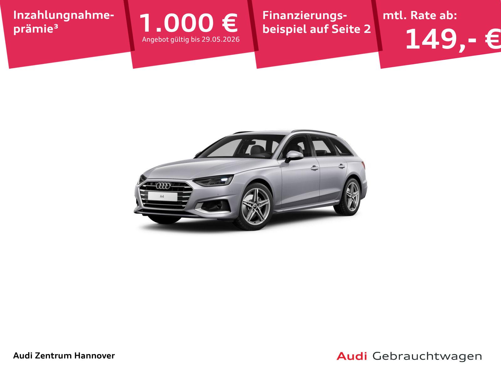 Audi A4 Avant advanced 35 TDI Navi virtual LED DAB