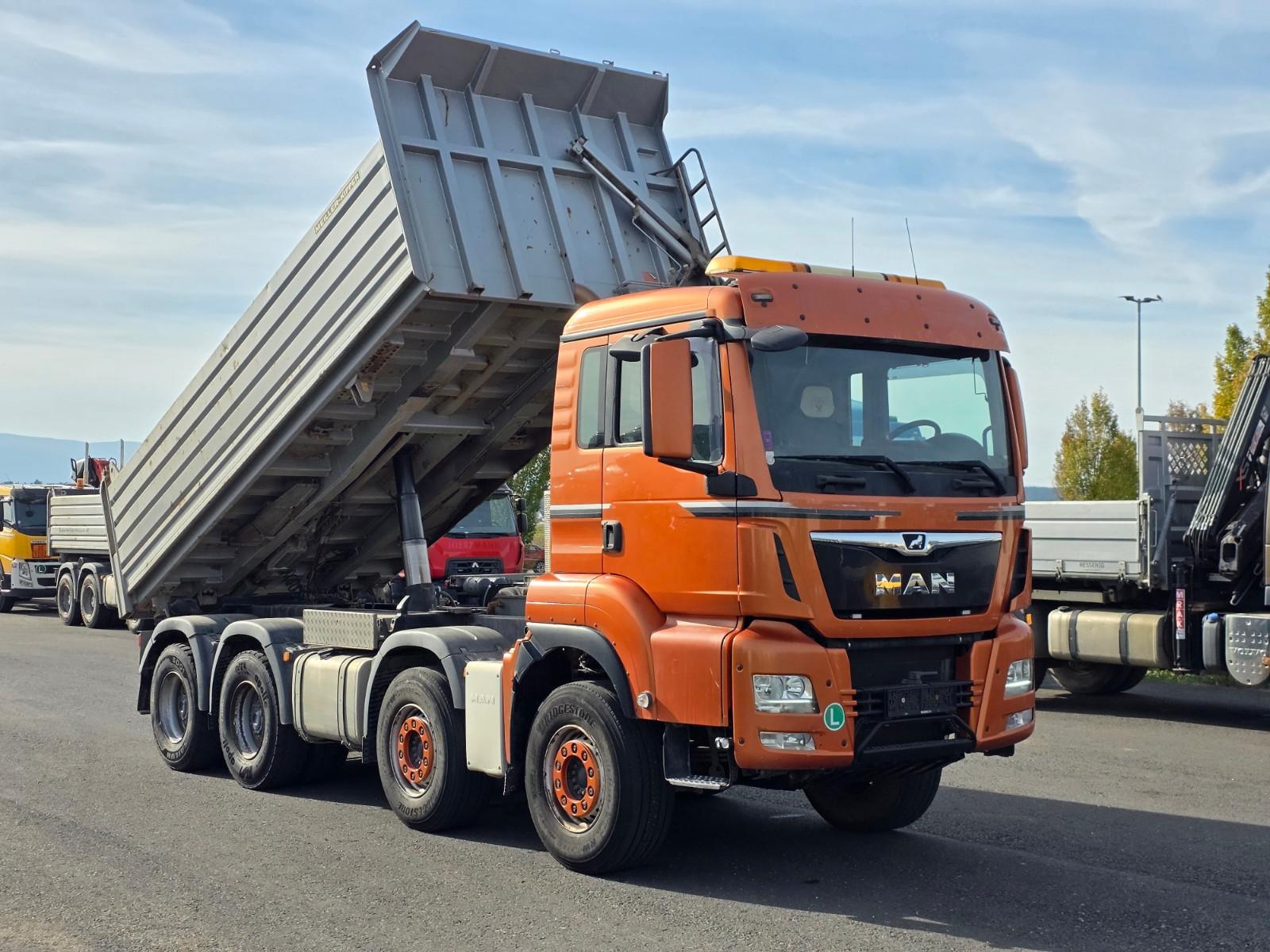 MAN TGS 41.500 8x4 MEILLER Bordmatic