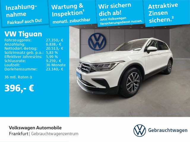 Volkswagen Tiguan 2.0 TDI Life Navi Sitzheizung Leichtmetal