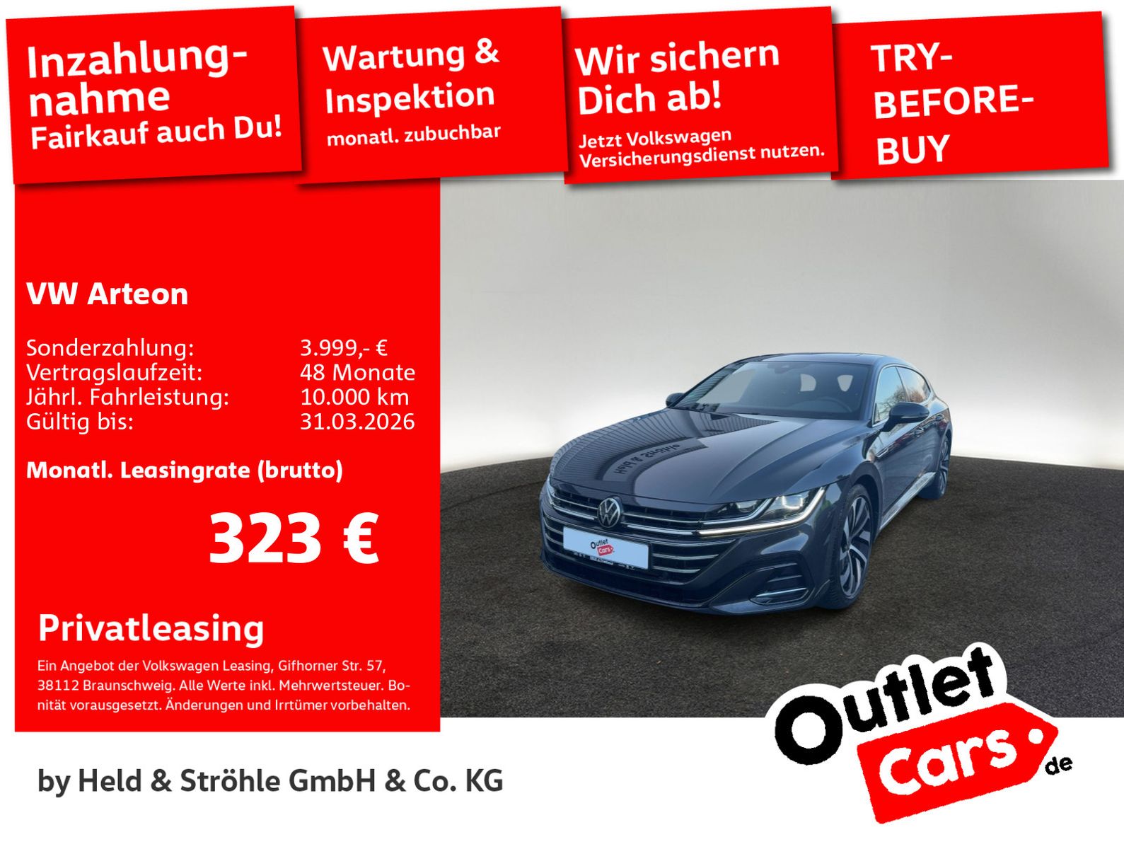 Volkswagen Arteon SB R-Line 2.0 TSI DSG AHK H/K MATRIX PANO