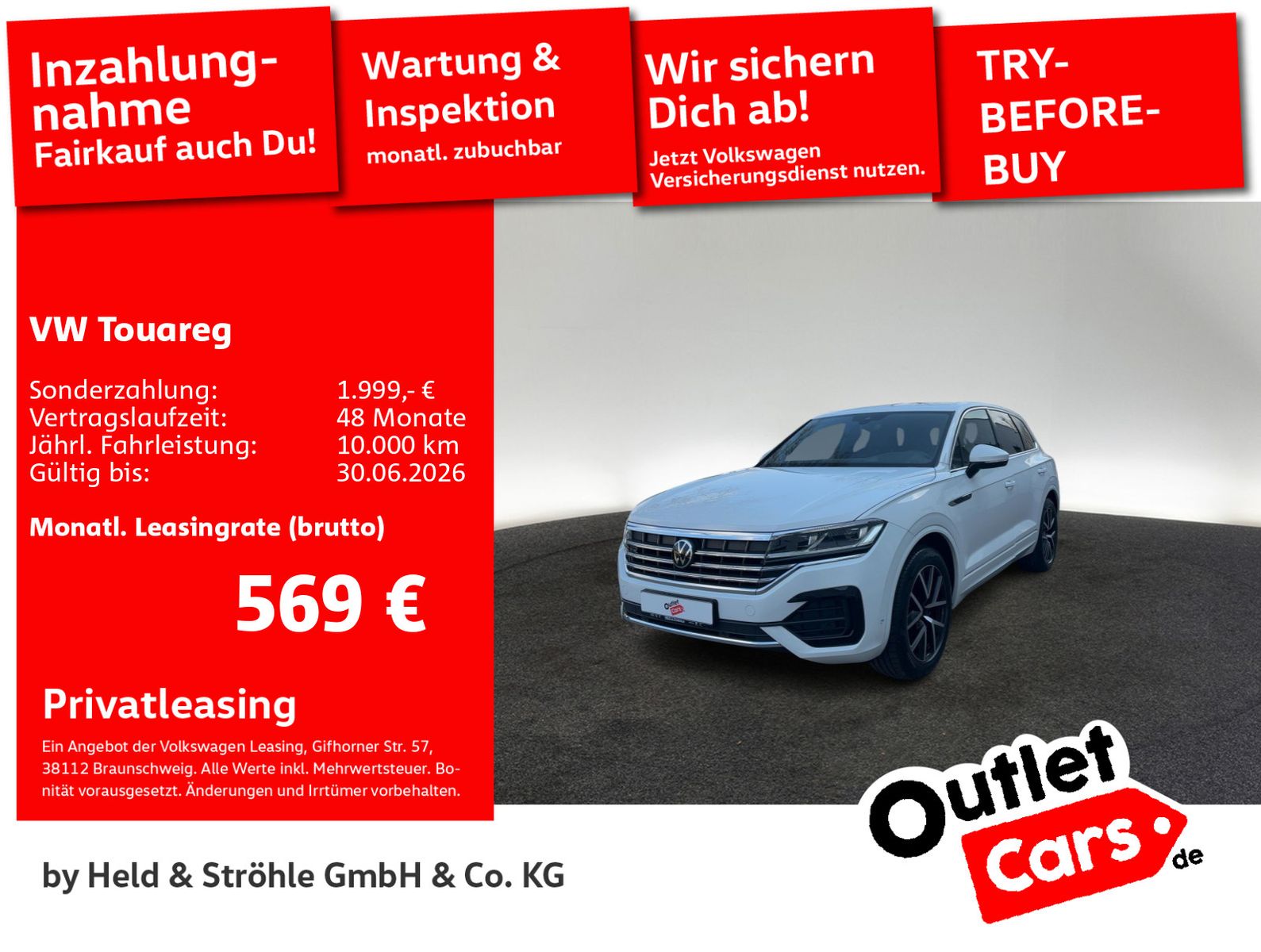 Volkswagen Touareg R-LINE V6 3.0 TDI 4M HuD LUFT LED NAV