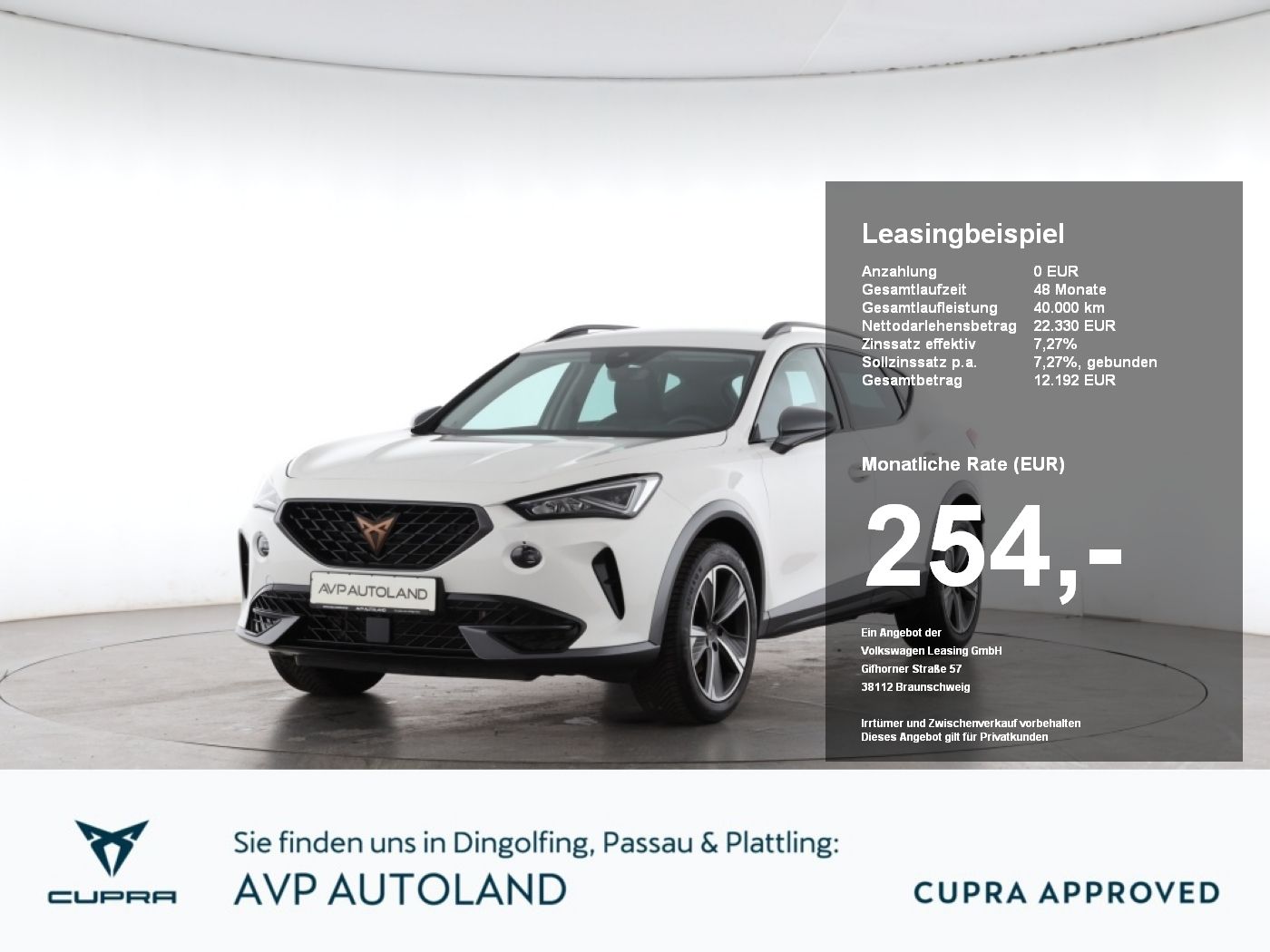Cupra Formentor 1.5 TSI | AHK | NAVI | ACC |