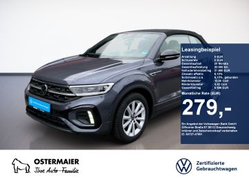 Volkswagen Leasingangebot: Volkswagen T-Roc Cabriolet R-LINE BLACK STYLE 1.5TSI 150PS