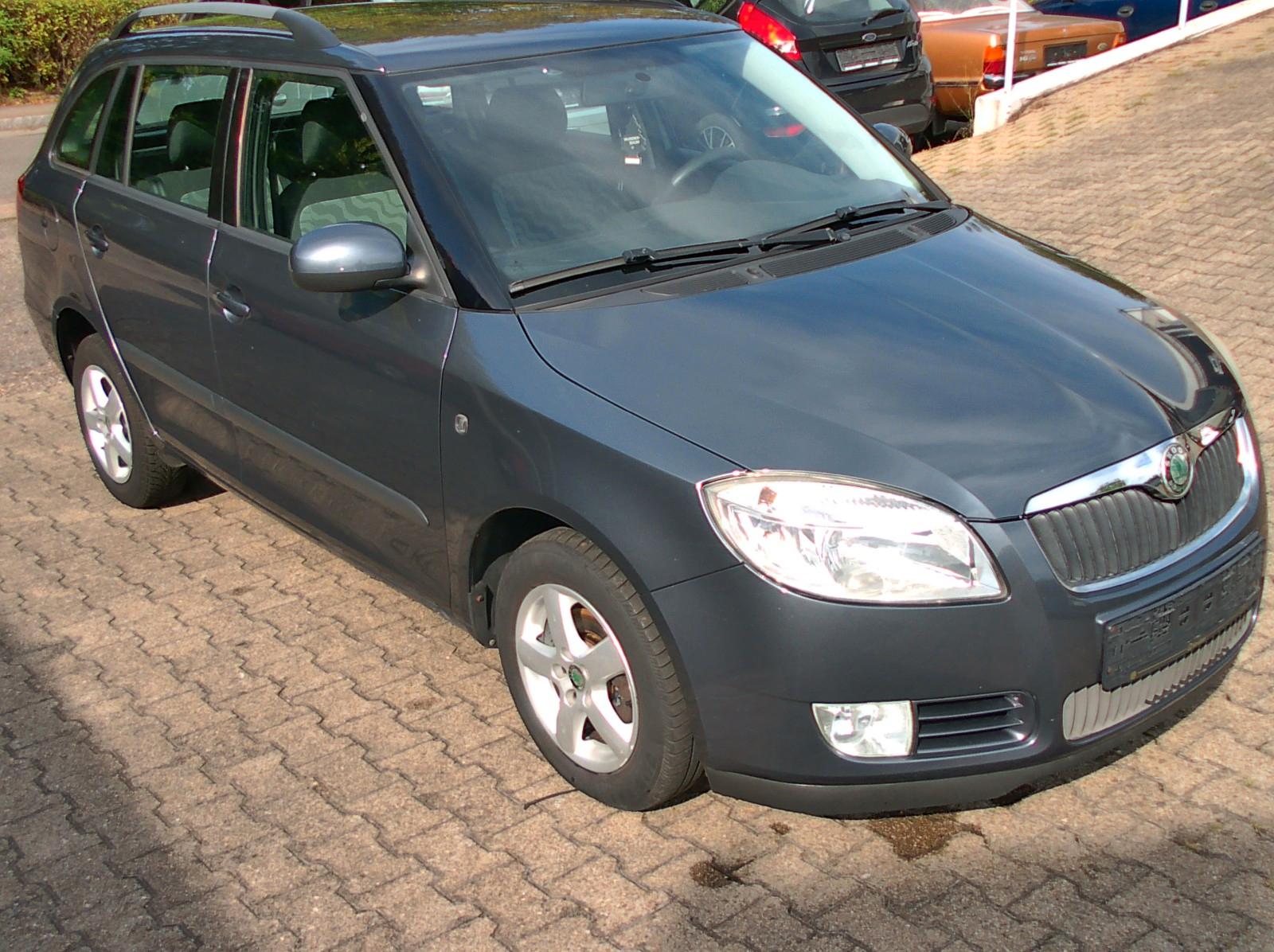 Skoda Fabia 2009 — interior