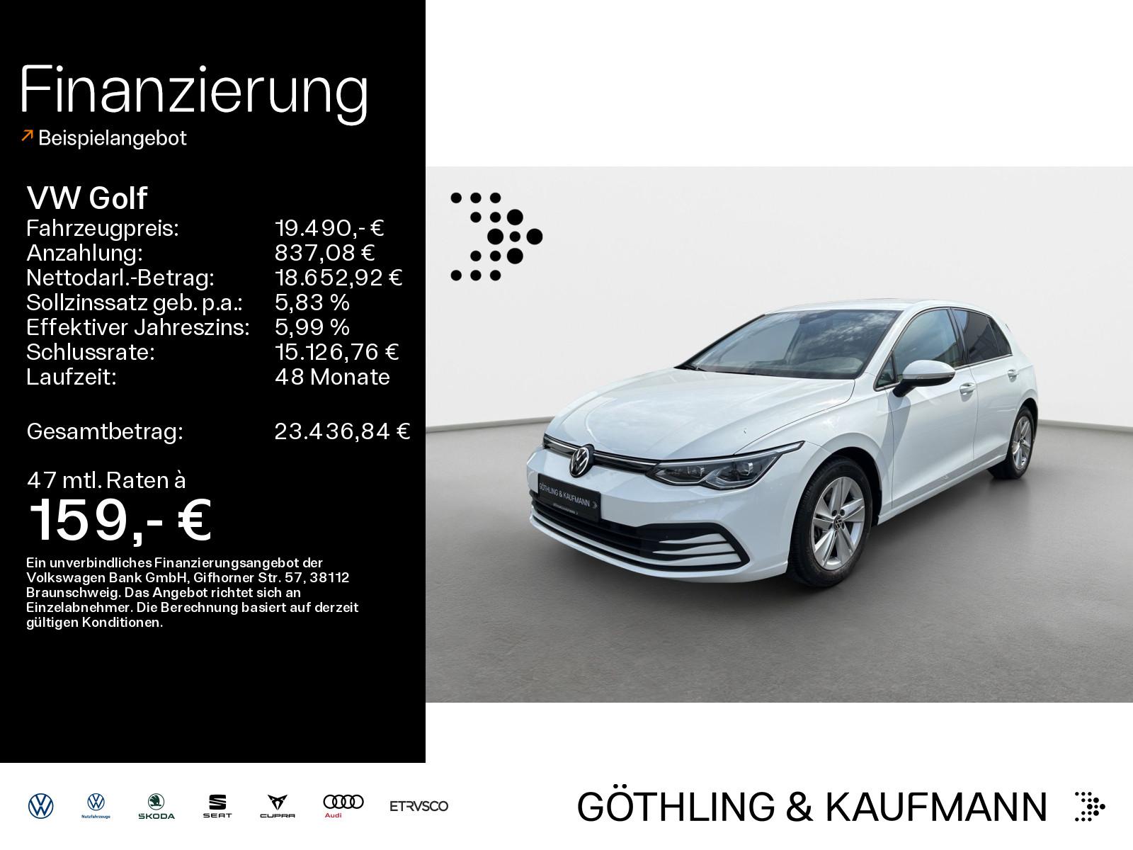 Volkswagen Golf Life 1.5 TSI *AHK*STDHZG*NAVI*KAM*SHZ*KAM*L