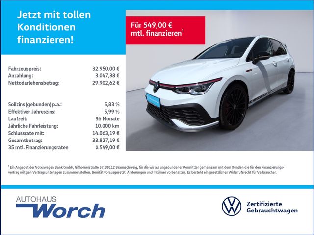 Golf GTI 2.0TSI DSG Clubsport Edition45 +AKRA+