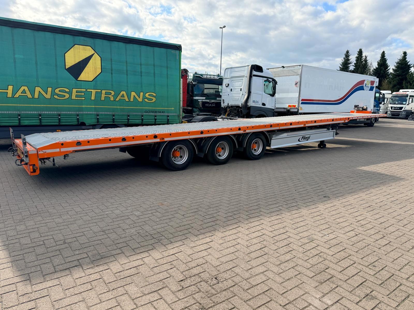 Fliegl SDS 380 Plateau E.Seilwinde KFZ-Platform