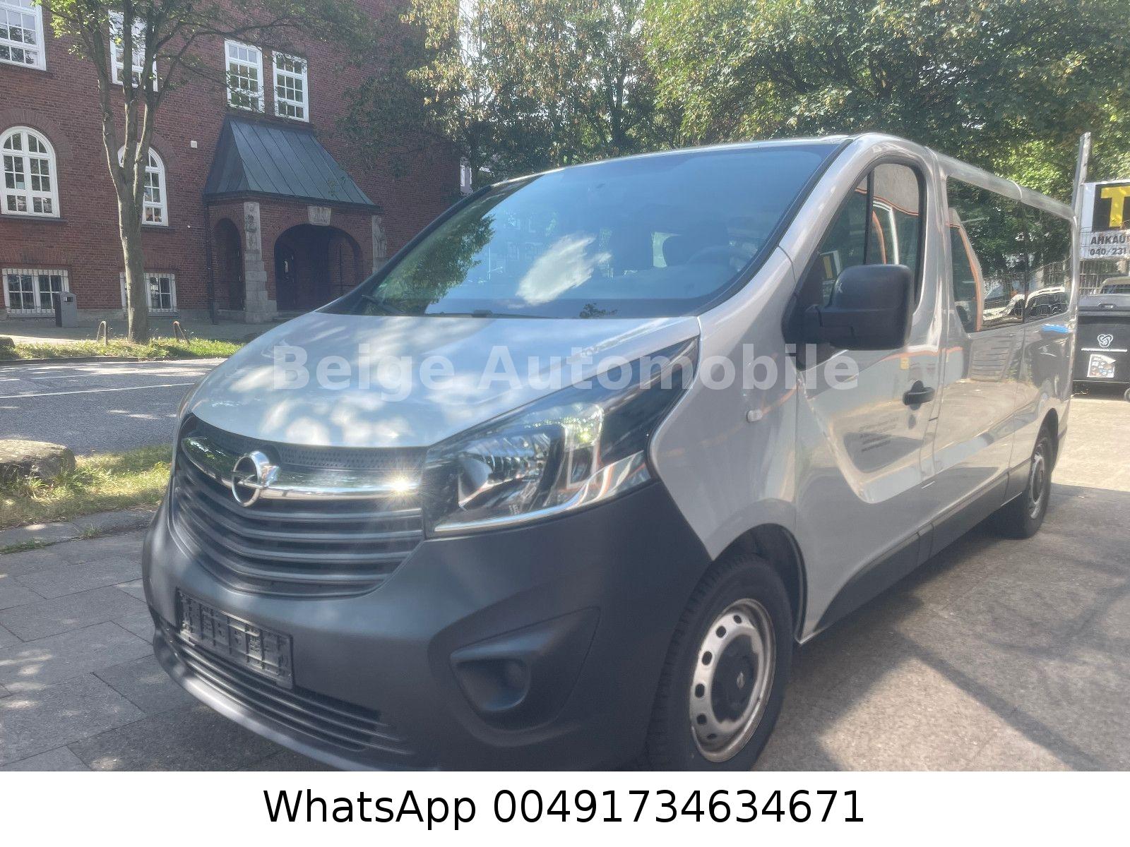 Opel Vivaro 1,6L LANG Navi 9Sitzer Euro6 BiTurbo