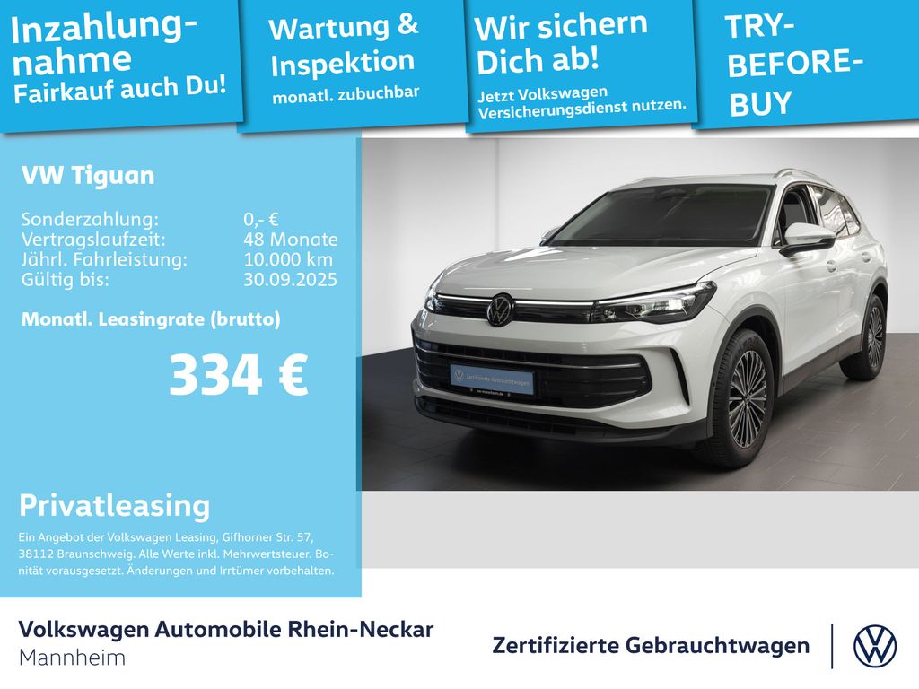 Tiguan 1.5 eTSI Life DSG Navi AHK Kamera uvm