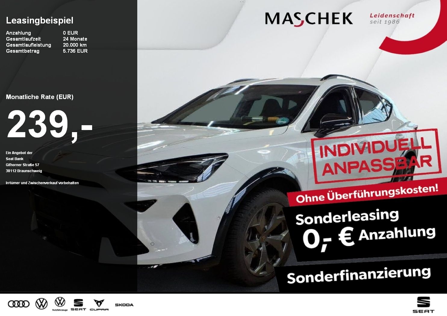 Cupra Formentor 1.5 eTSI Navi 360°View Soundsys Memory