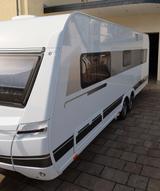 Dethleffs Besonderer Wohnwagen mit 2 Einzelbetten  - Wohnwagen Ei