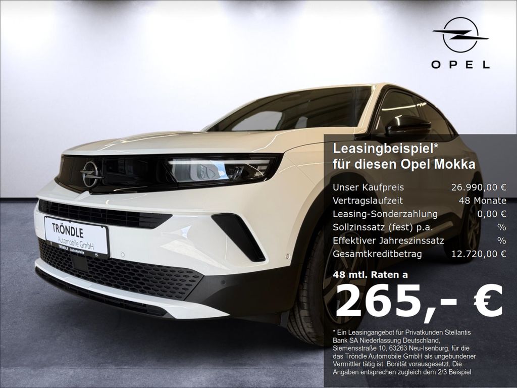 Mokka Edition Hyb. 145 eDCT Kamera Keyless CarPl