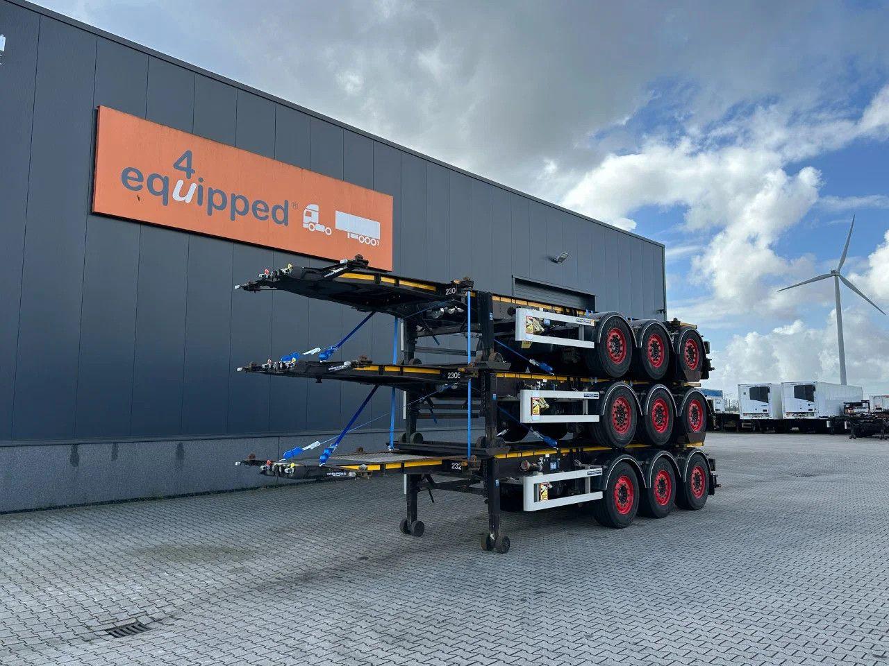 Andere Burg stack of 3x 2012 BURG 20FT ADR (EX/II, EX/I