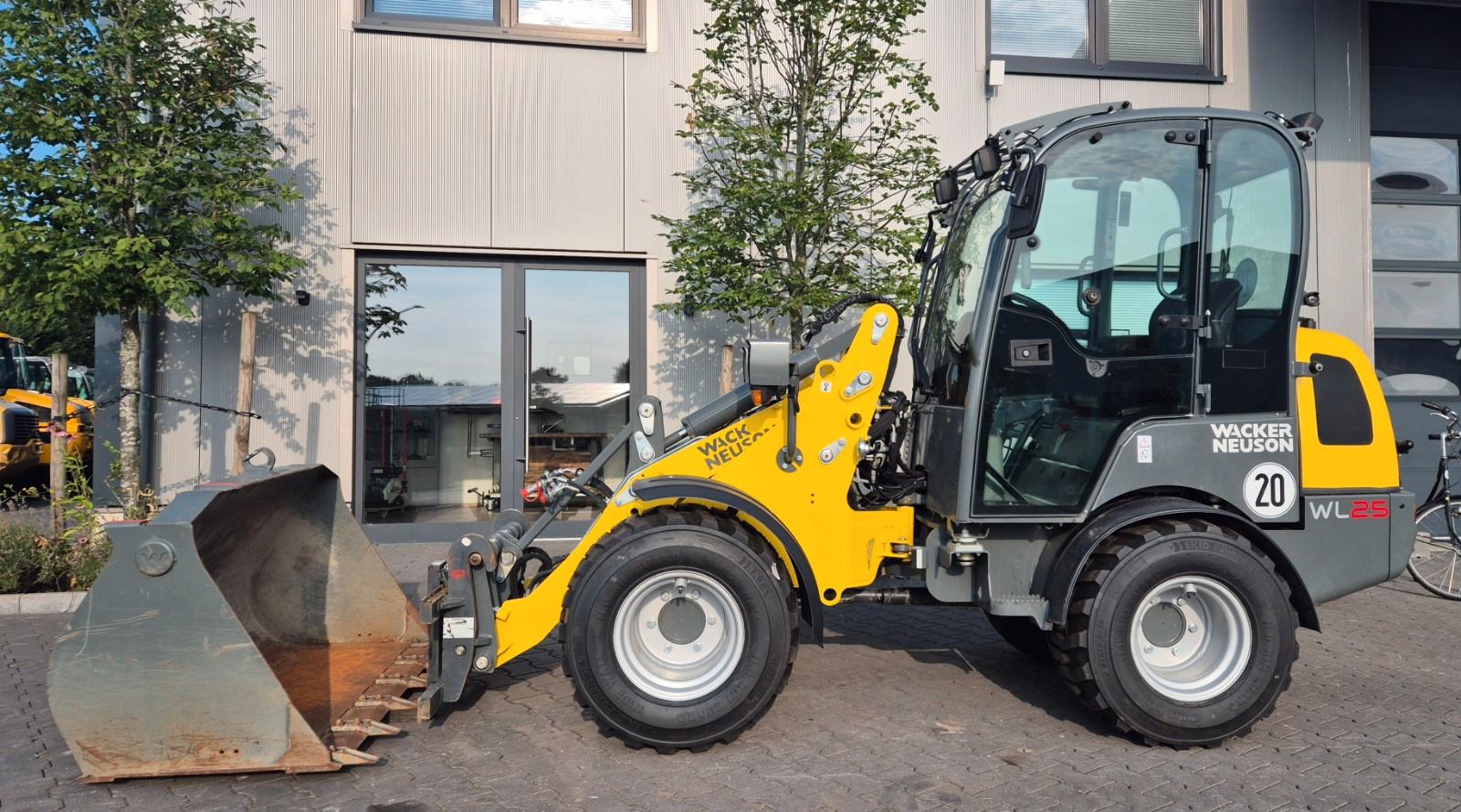 Wacker WL 25 Advanced Schaufel Gabel Bereifung neu!!!