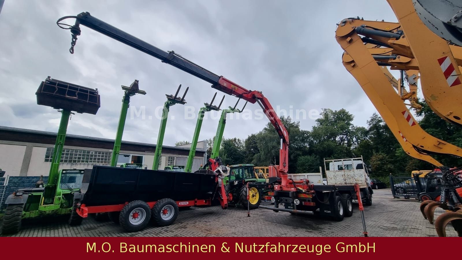 Fahrzeugabbildung Renault Renault Kerax 370 dci / Kran Fassi T 130 /
