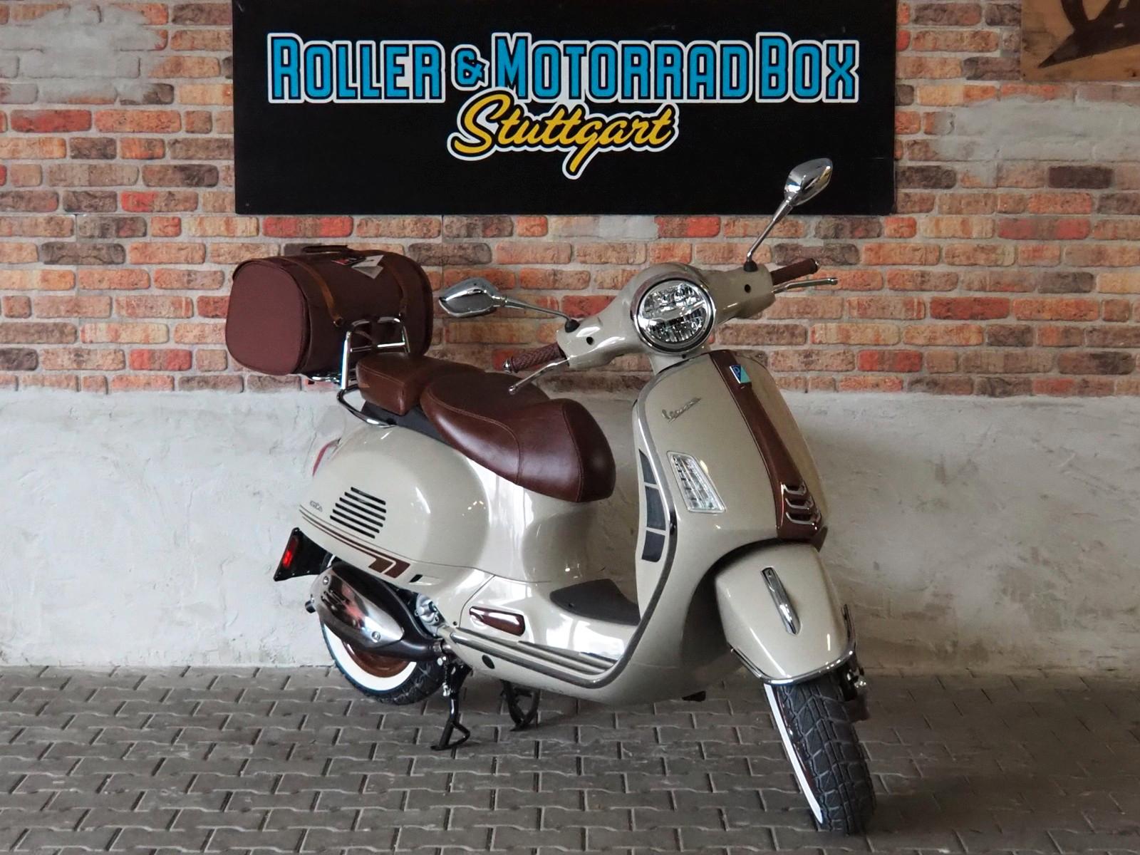 Vespa GTS 125 Euro 5+ / Umbau " Classic beige / braun"