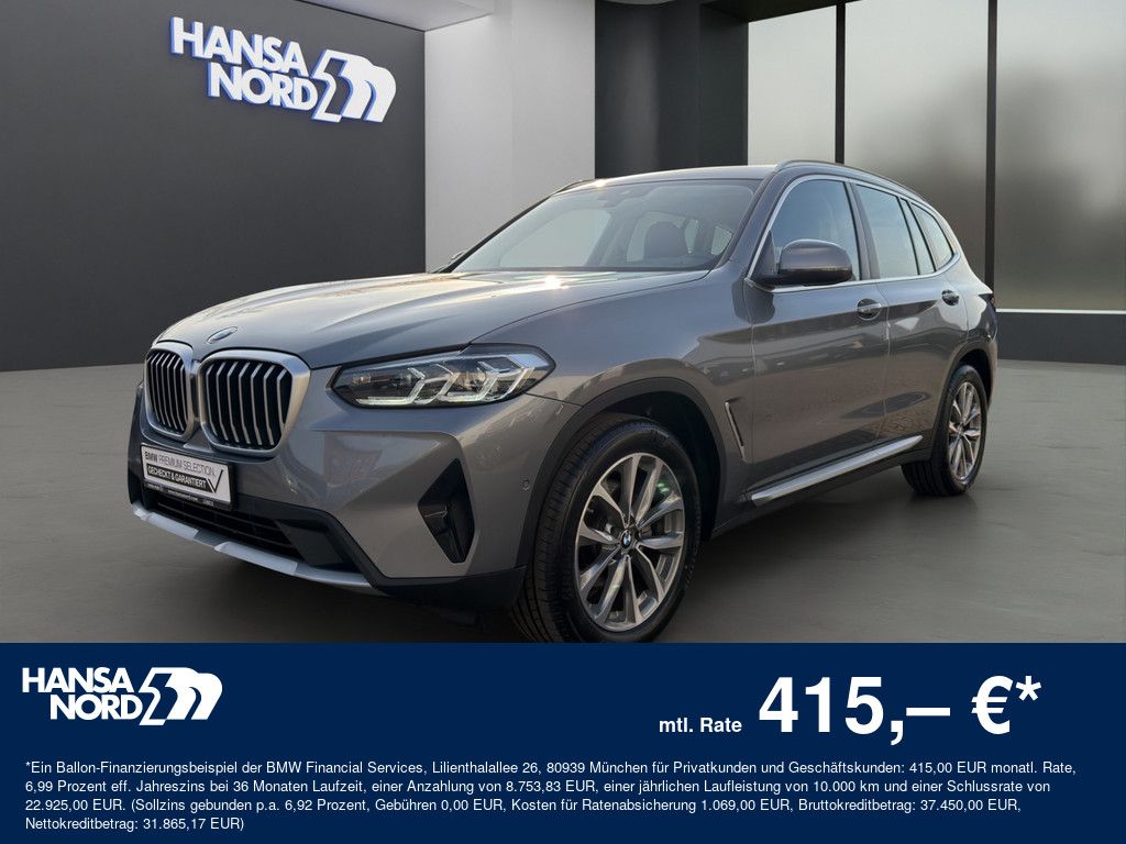 BMW X3 xDrive20d LED NAVI KAMERA STANDH PDC 19" AHK
