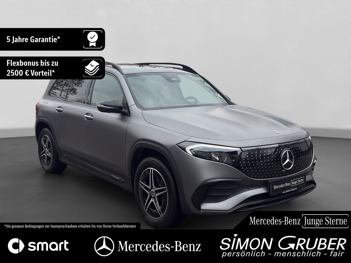 Fahrzeugabbildung Mercedes-Benz EQB 350 4M AMG Pano HUD Burm 7Sitzer 360° Magno