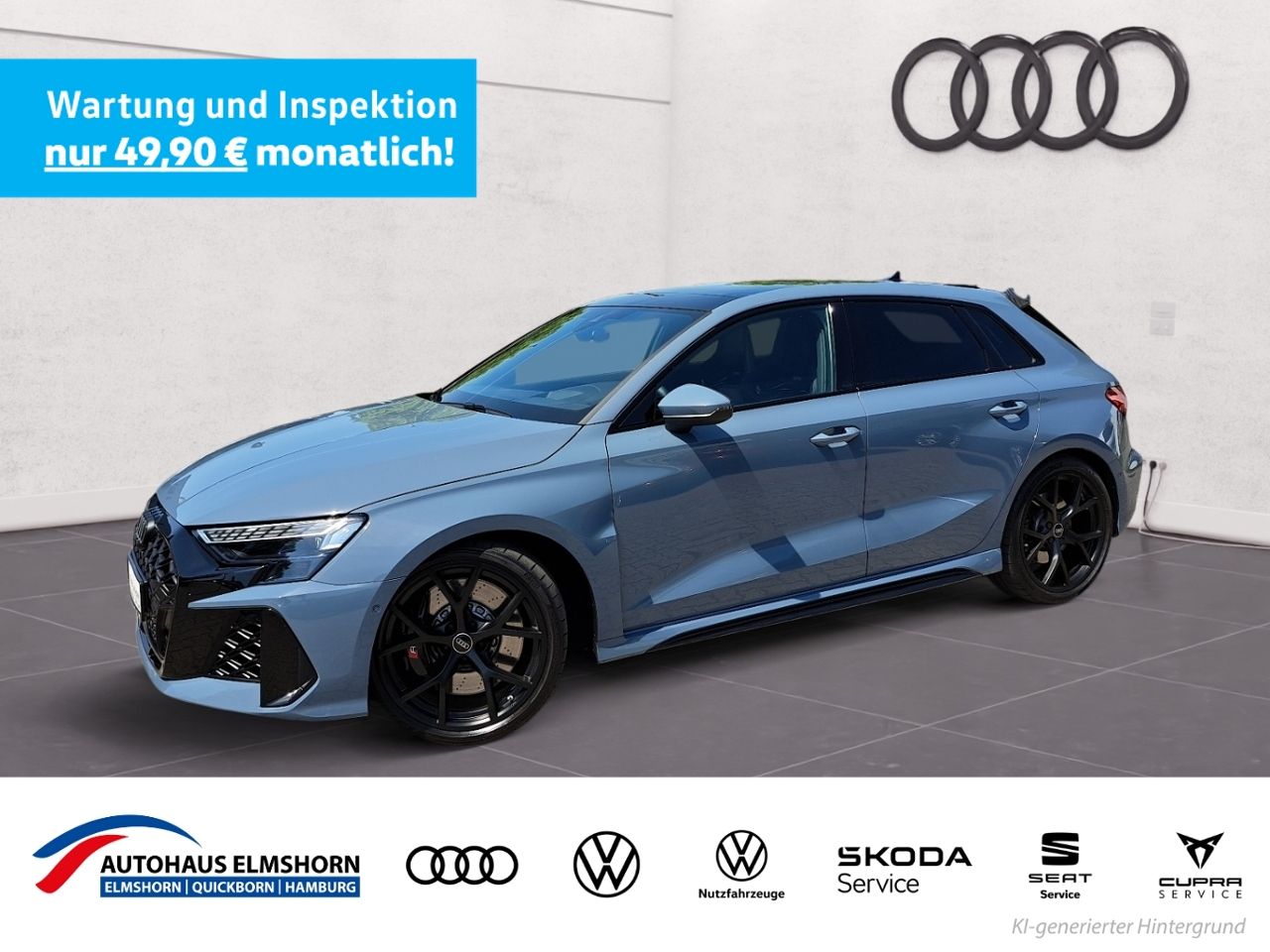 Audi RS 3 Sportback S tronic PANO MATRIX 19" SCHALENS