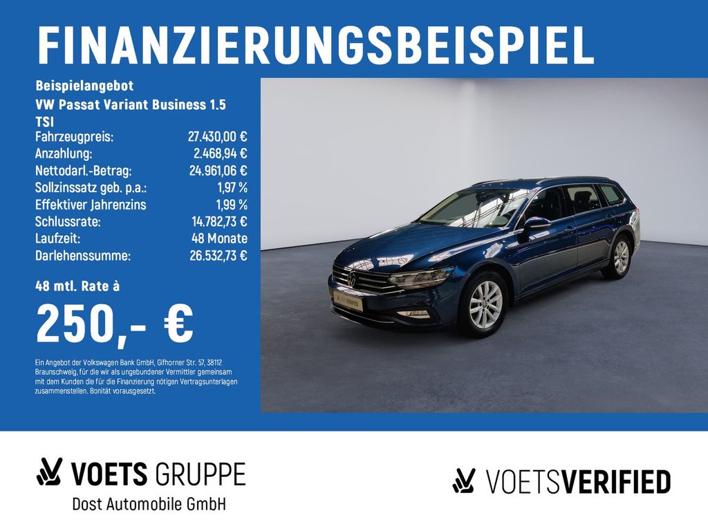 Passat Variant Business 1.5 TSI AHK+LED+KLIMA