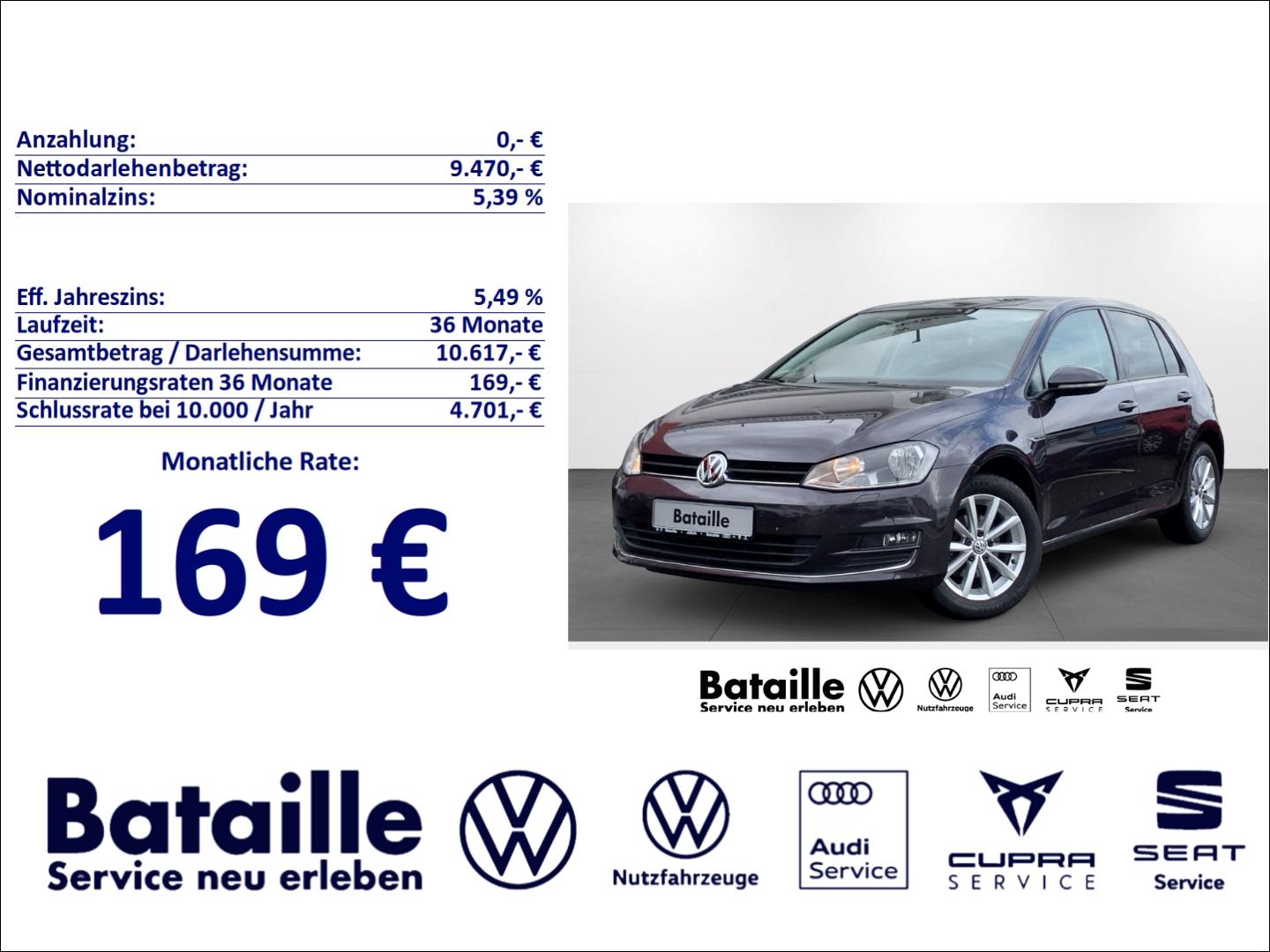 Volkswagen Golf VII 1.2 TSI Lounge StandHZG SHZ Klima