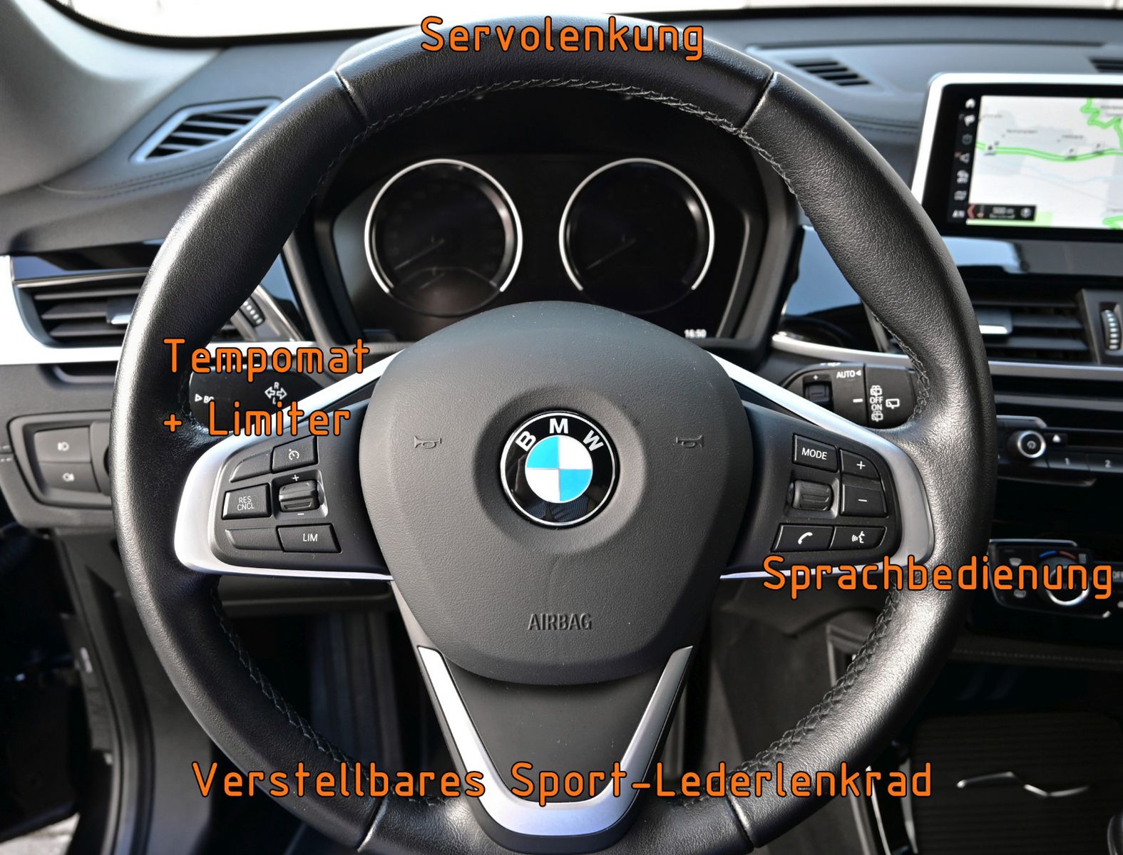 Fahrzeugabbildung BMW X1 sDr18d SPORT °AHK°DAB°KEYLESS°SPORTSITZE°18"°