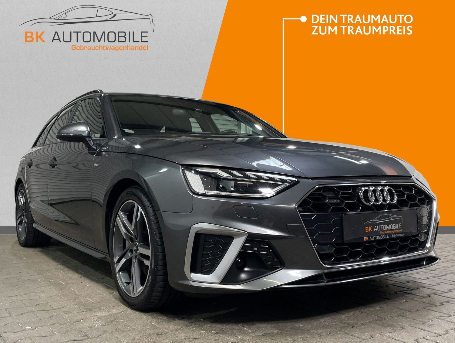 Fahrzeugabbildung Audi A4 40 TDI quatt. 3x S-Line #Matrix#Virtual#ACC
