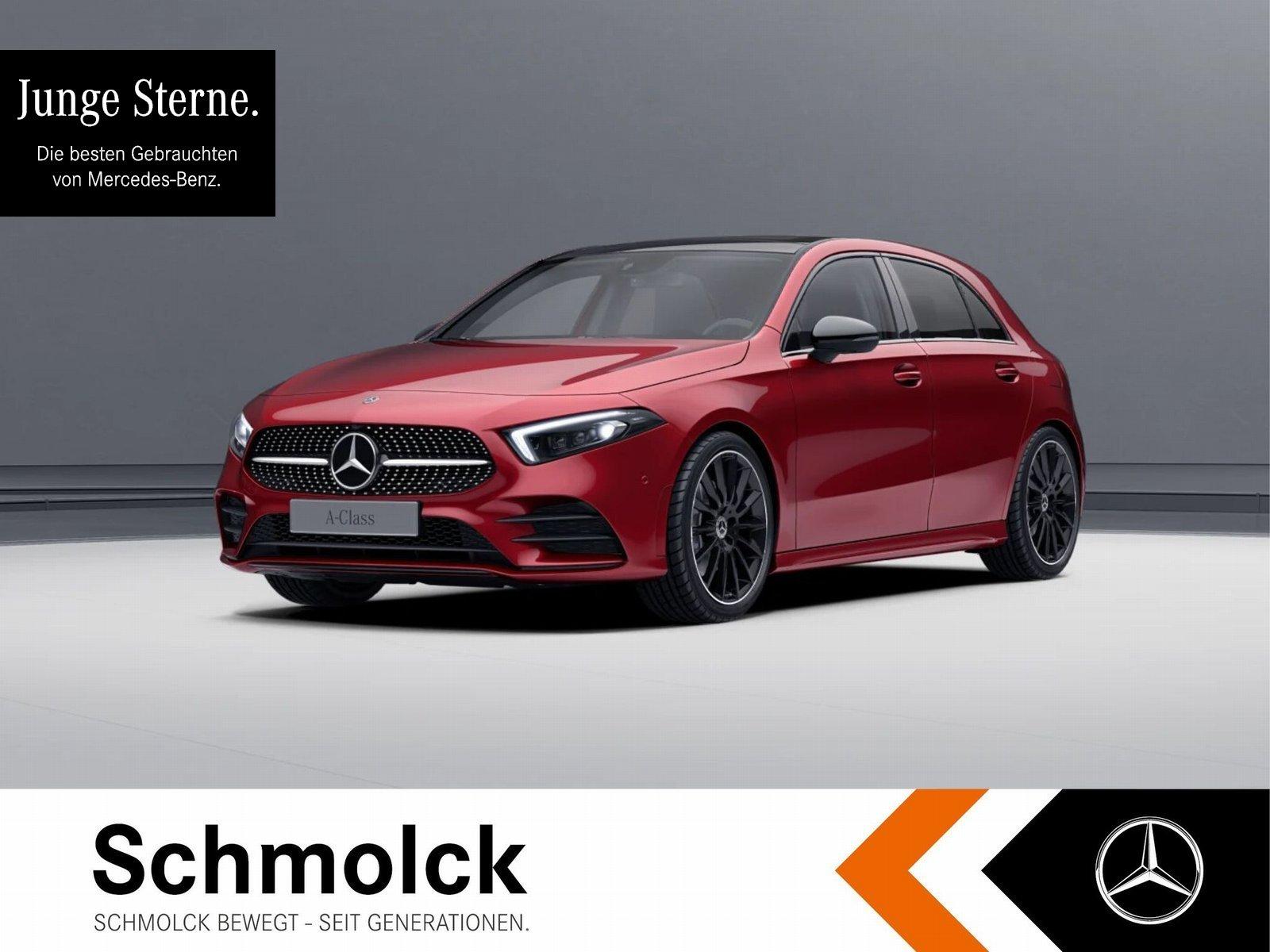 Mercedes-Benz A 250 AMG+19"+MLTB+PANO+360°+PTS+NIGHT+SPUR+SHZ