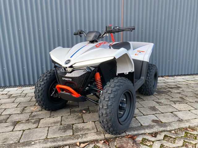 CFMOTO CFORCE EV110 KINDERQUAD -POLAR WHITE/LAVA ORANGE