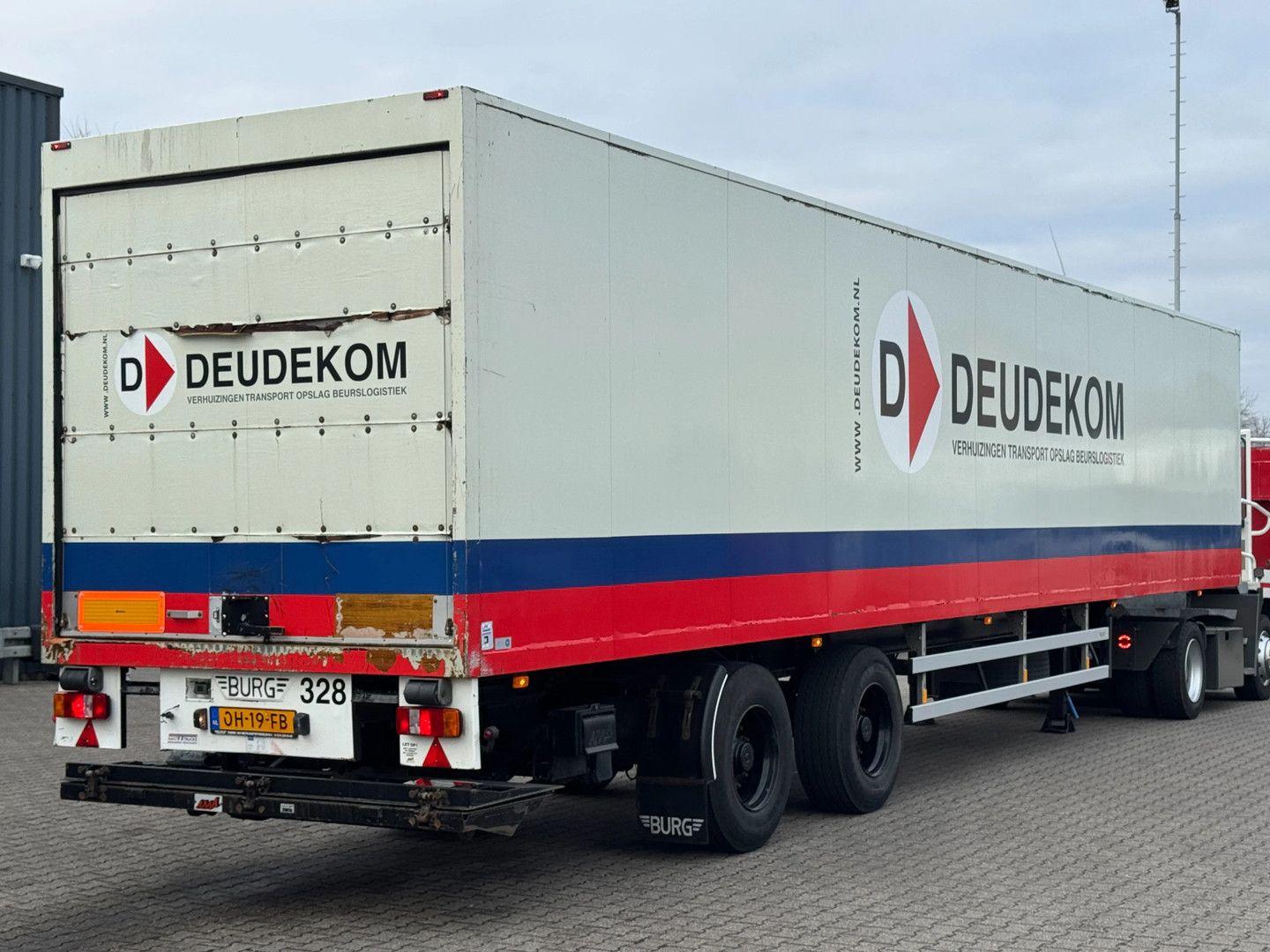 Other Burg BPO 12-18-GRNXX Gesloten Trailer / Stuur-as