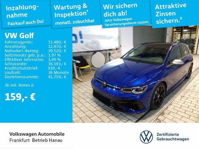 Volkswagen Golf VIII 2.0 TSI DSG R Navi LED Heckleuchten Pa