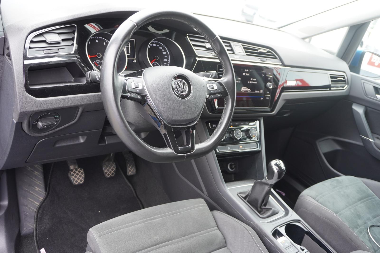 Volkswagen Touran 1.5 16V TSI R-Line LED Navi Kamera AHK, миниатюра 9