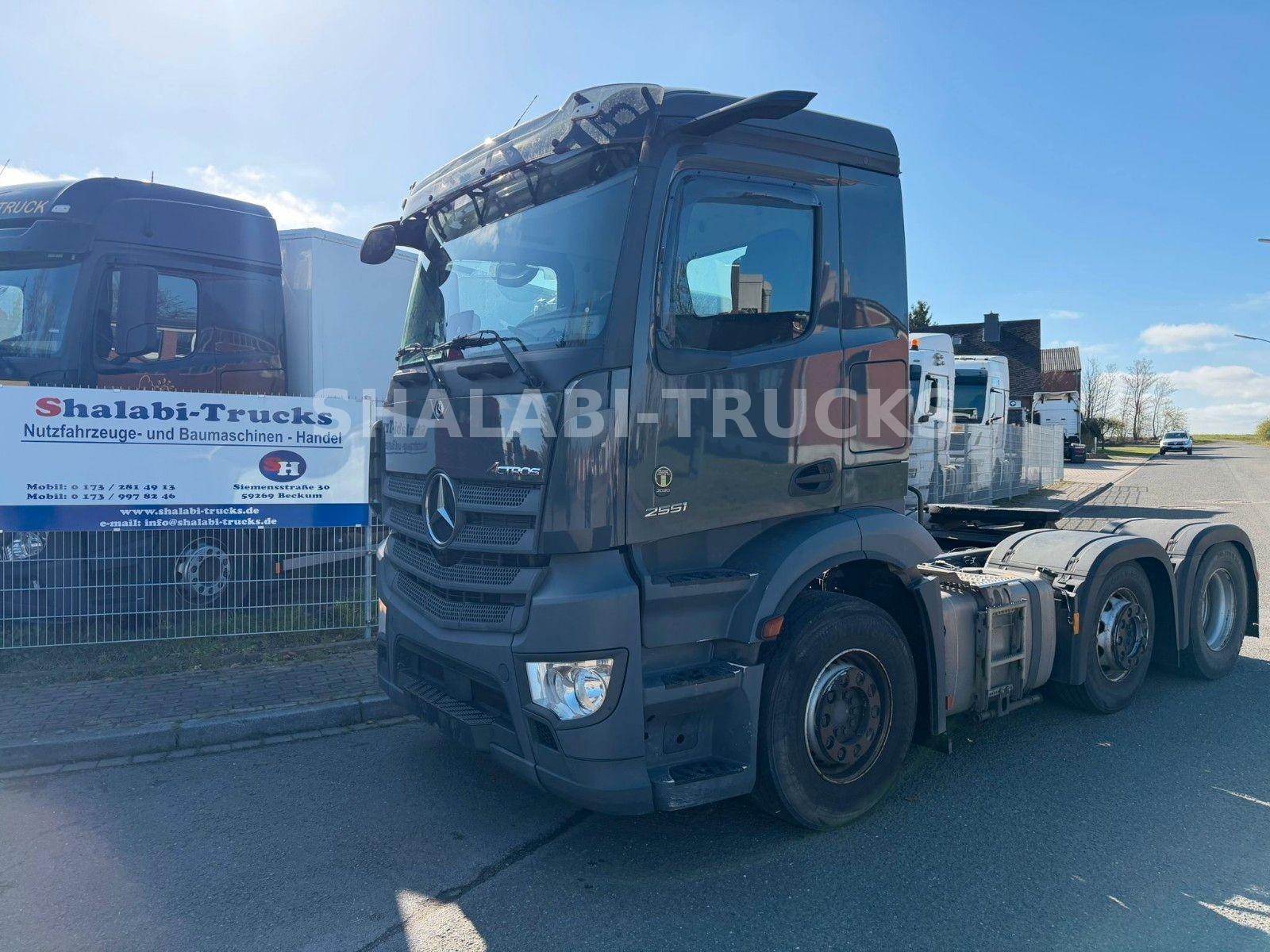 Mercedes-Benz Actros 2551 6x2*Retarder*168KM*TÜV*Lift+Lenk